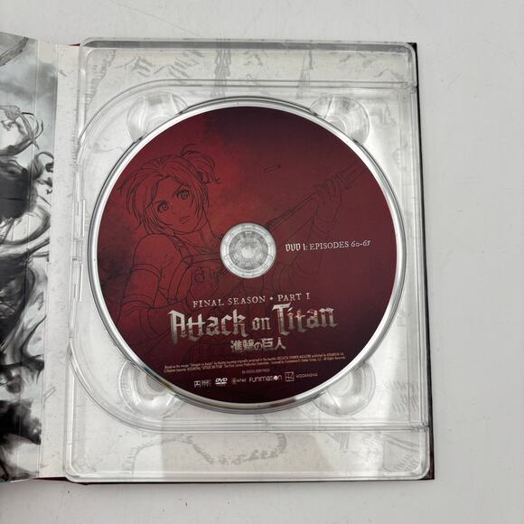 Attack on Titan Final Season Part 1 Limited Edition Blue Ray DVD - Picture 6 of 10